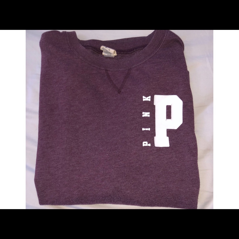 Maroon Crew Neck Sweatshirt